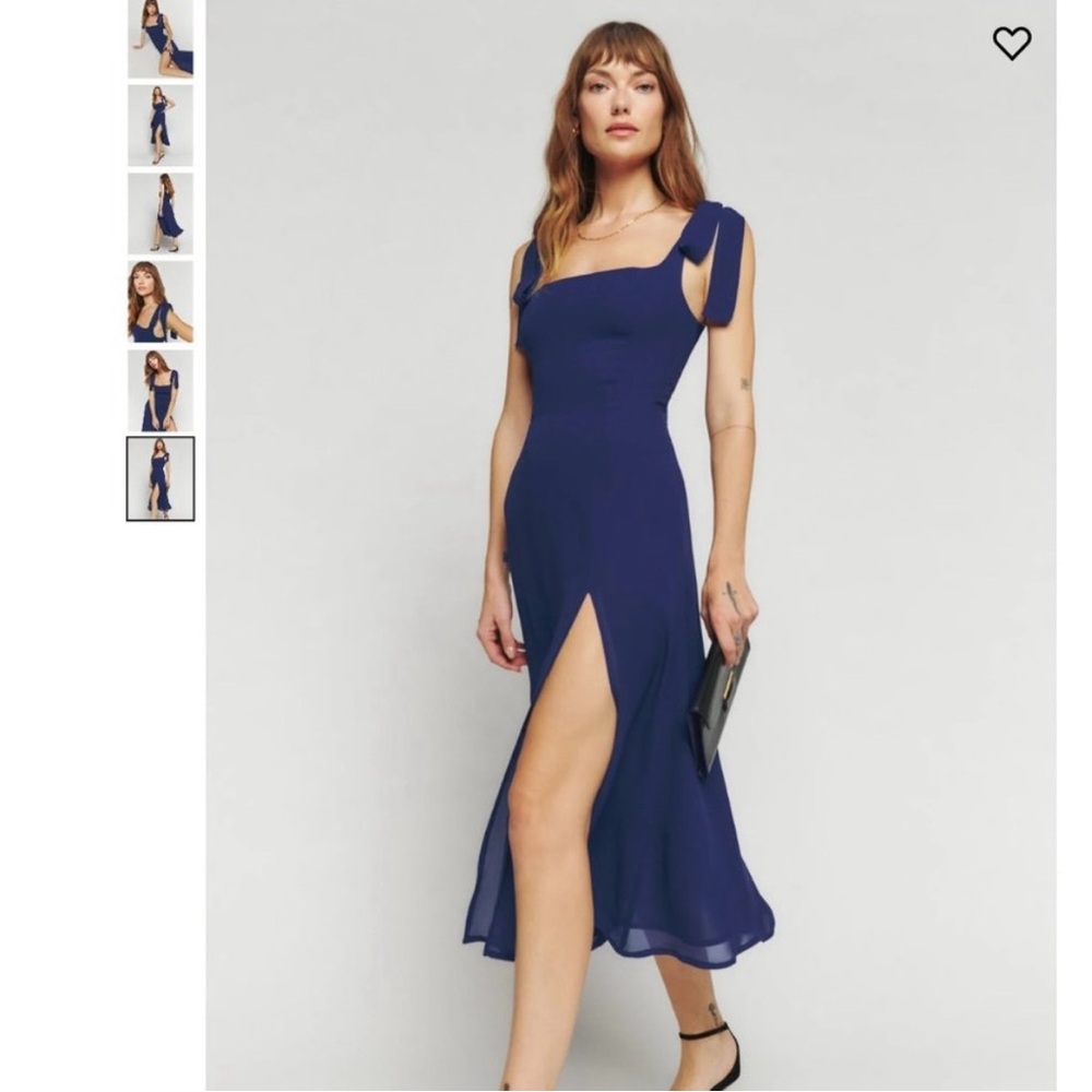 Reformation Twilight Dress in Blue